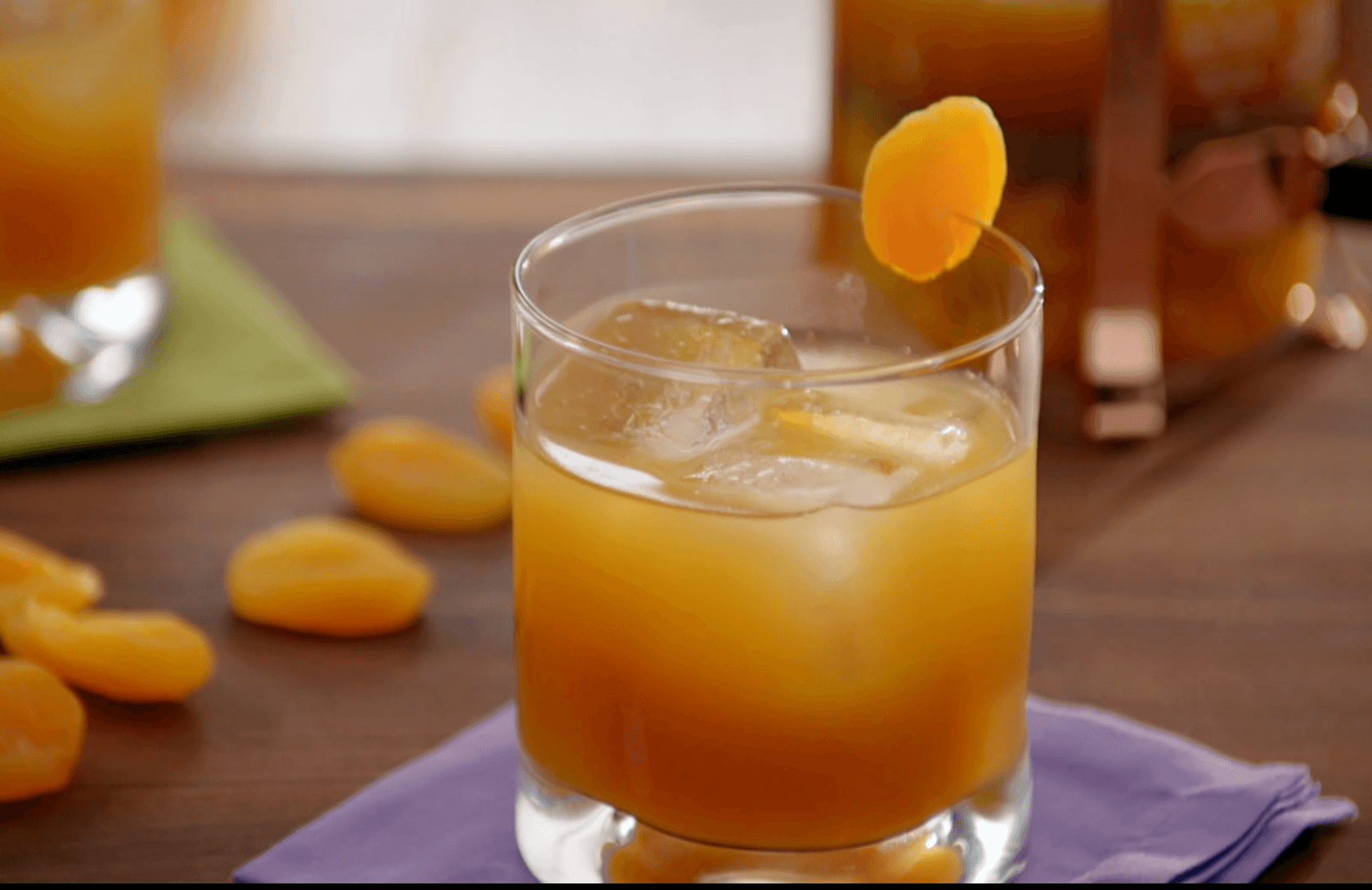 Apricot Manhattans