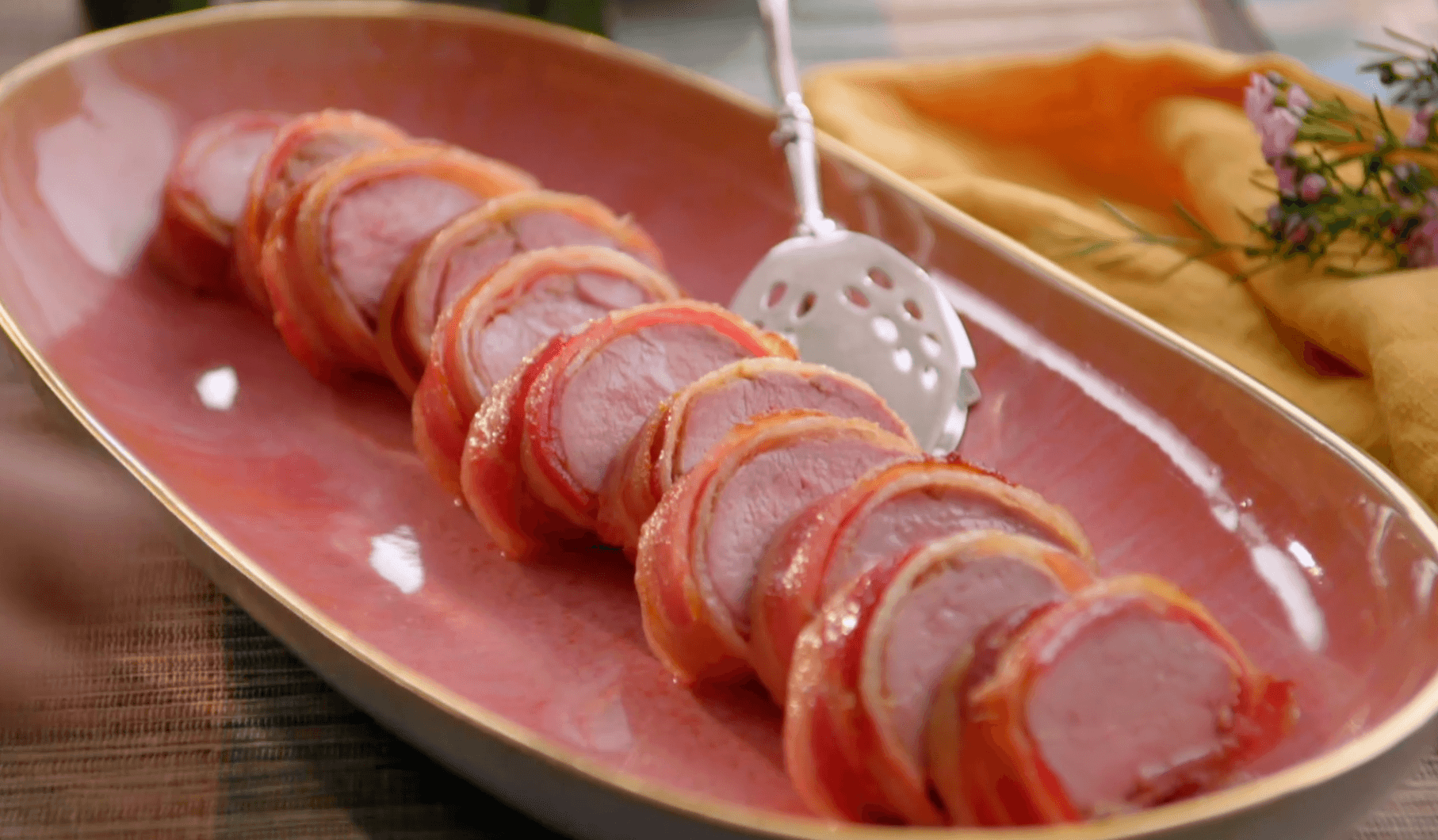 Bacon-Wrapped Pork Tenderloin