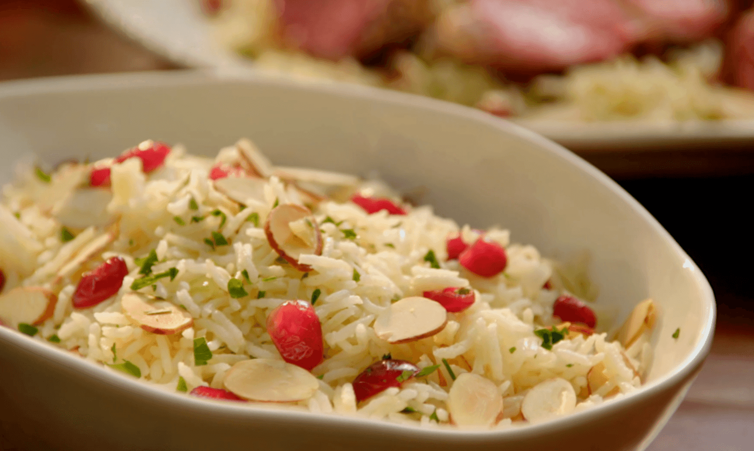 Almond Cranberry Rice Pilaf