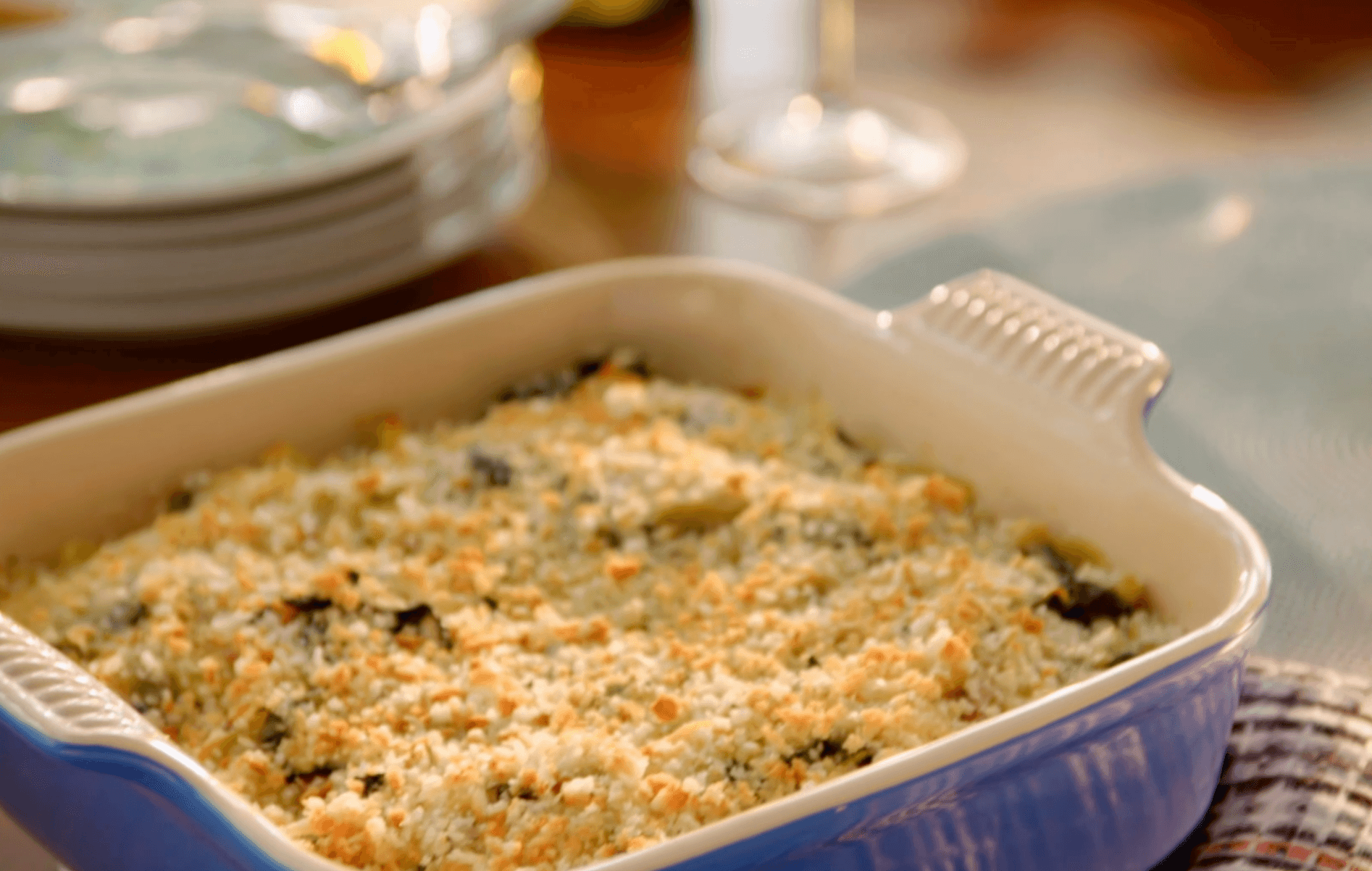 Kale and Artichoke Chicken Casserole