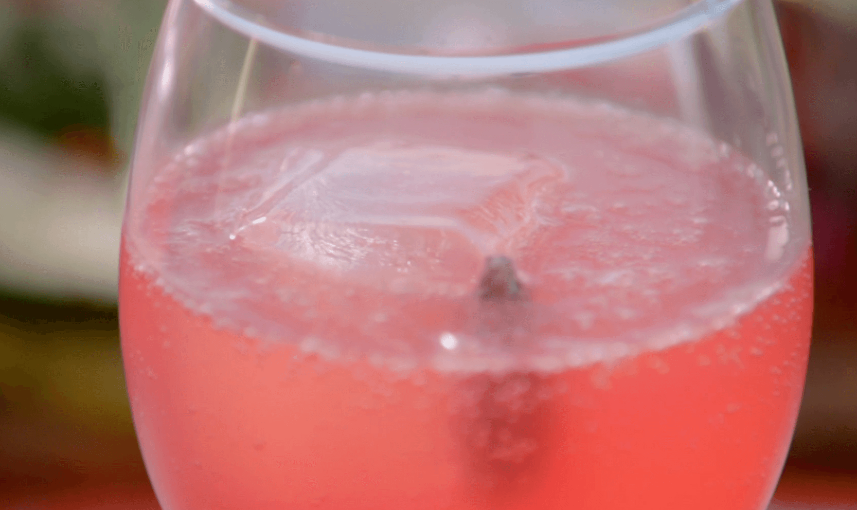 Hibiscus and Lavender Prosecco Punch
