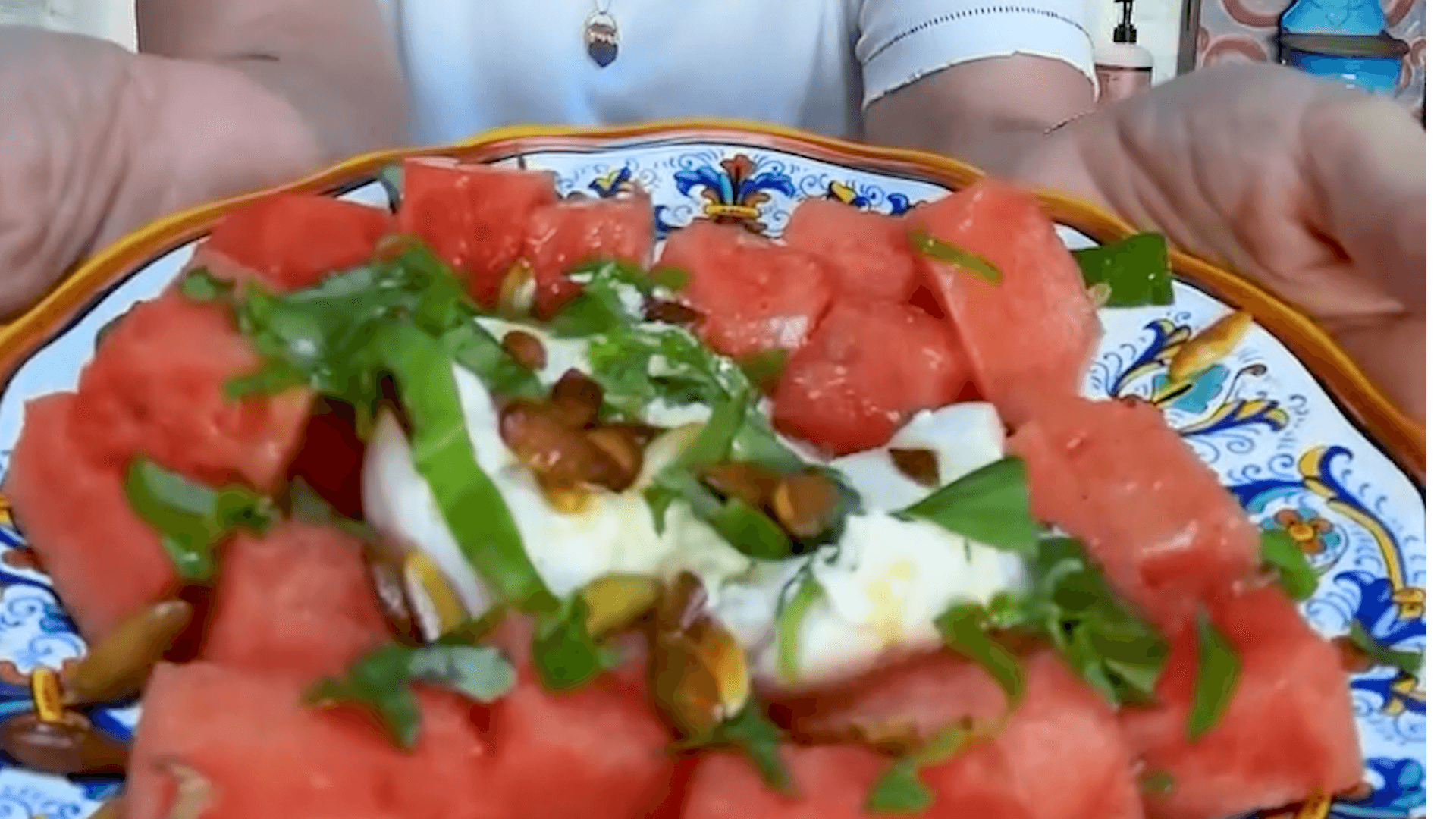 Watermelon Burrata Salad
