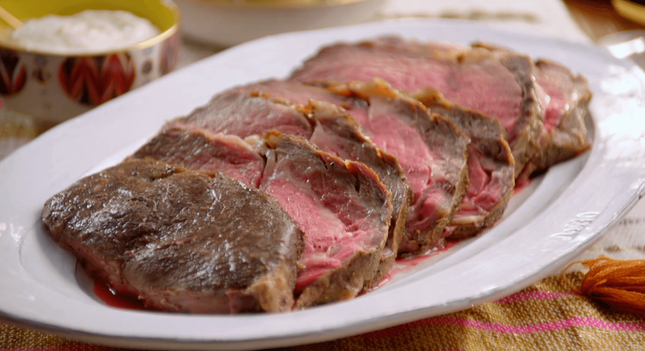 Easy Prime Rib with Fresh Horseradish Sauce