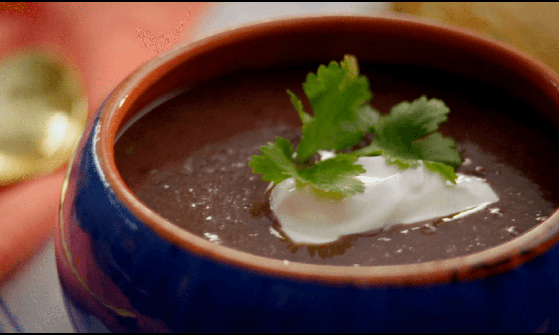 Spicy Black Bean Soup