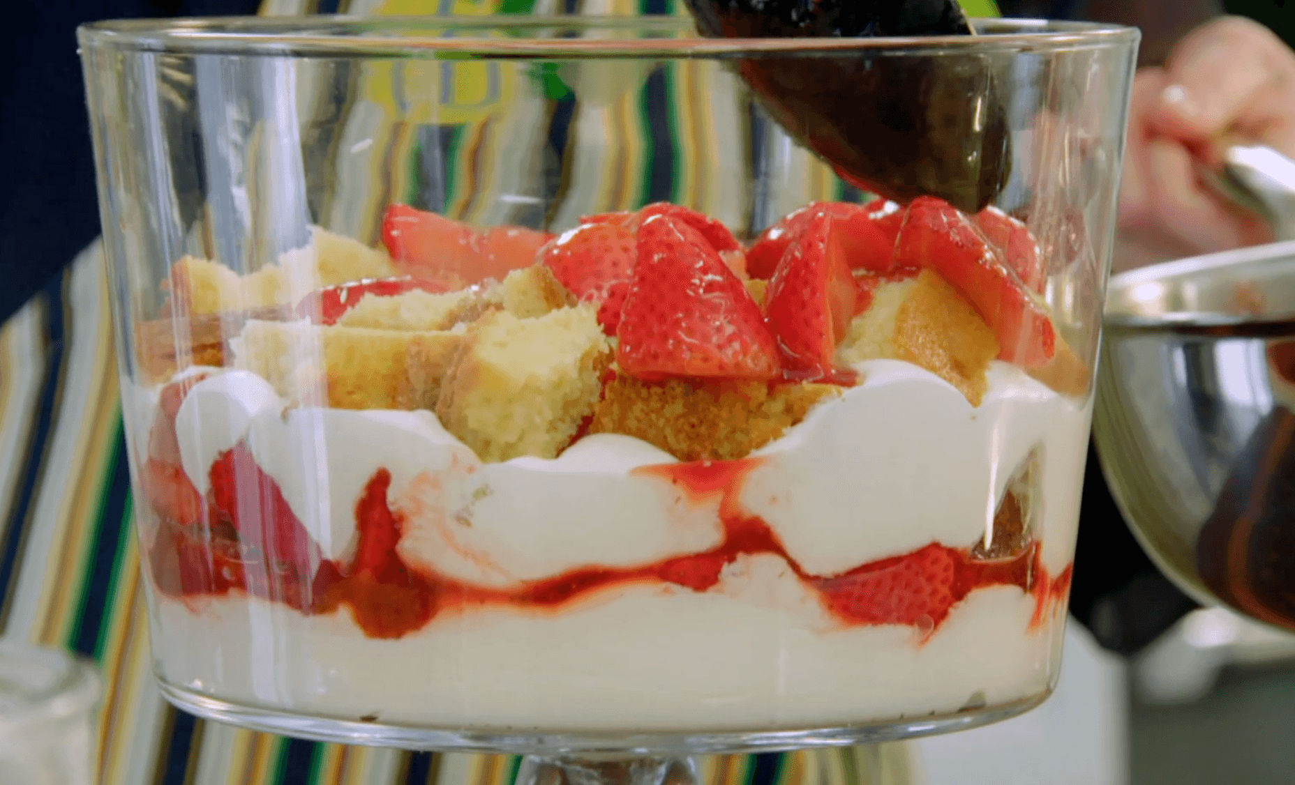 Strawberry Shortcake Trifle